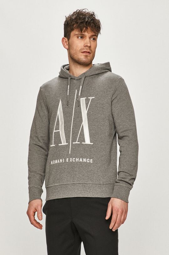 

Фуфайка Armani Exchange, серый