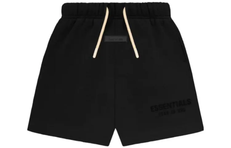 Fear Of God Essentials Шорты детские FW23 Jet Black
