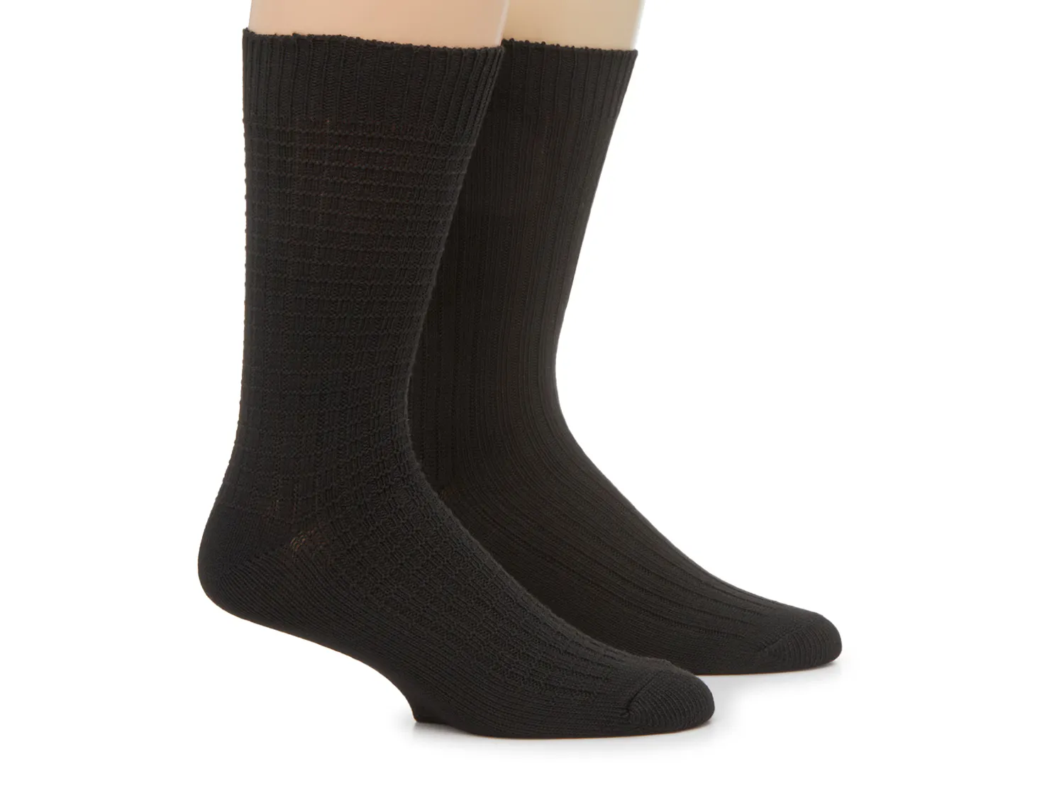 

Носки Tiny Waffle Men's Crew Socks - 2 Pack Vince Camuto, черный