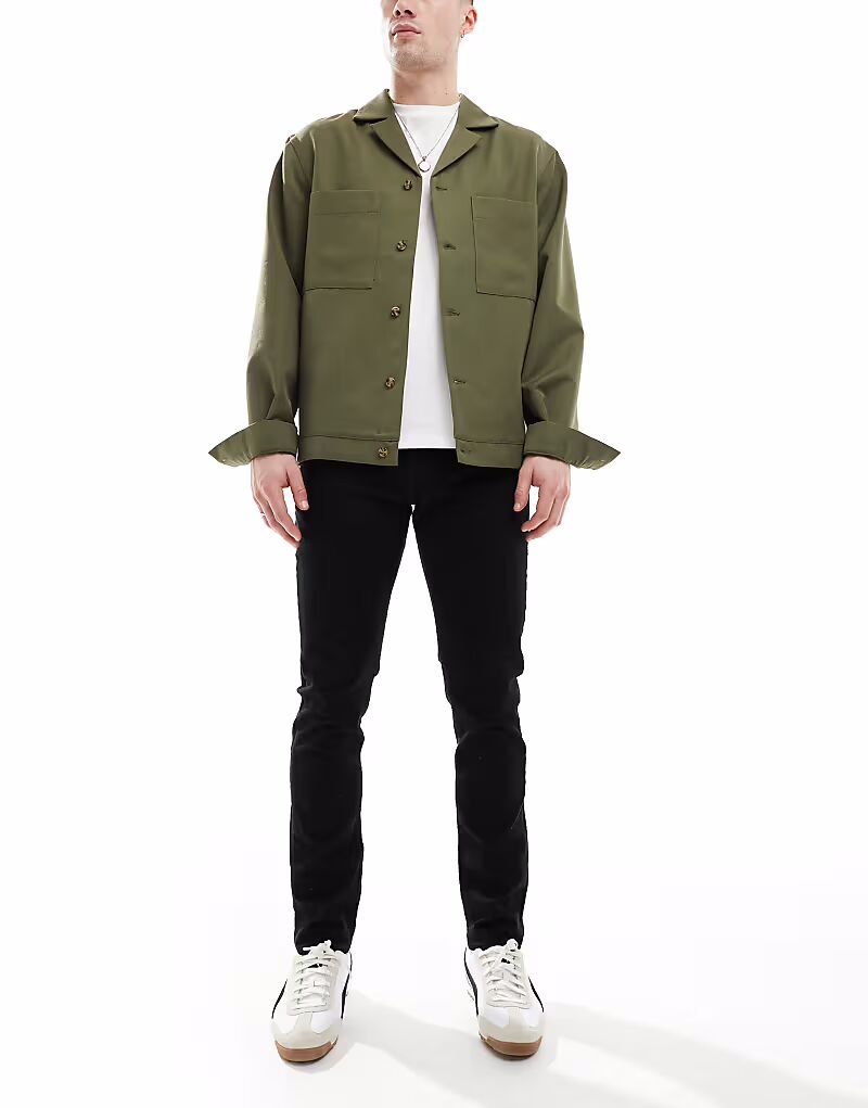 Джинсы Levi's 512 slim taper черного цвета