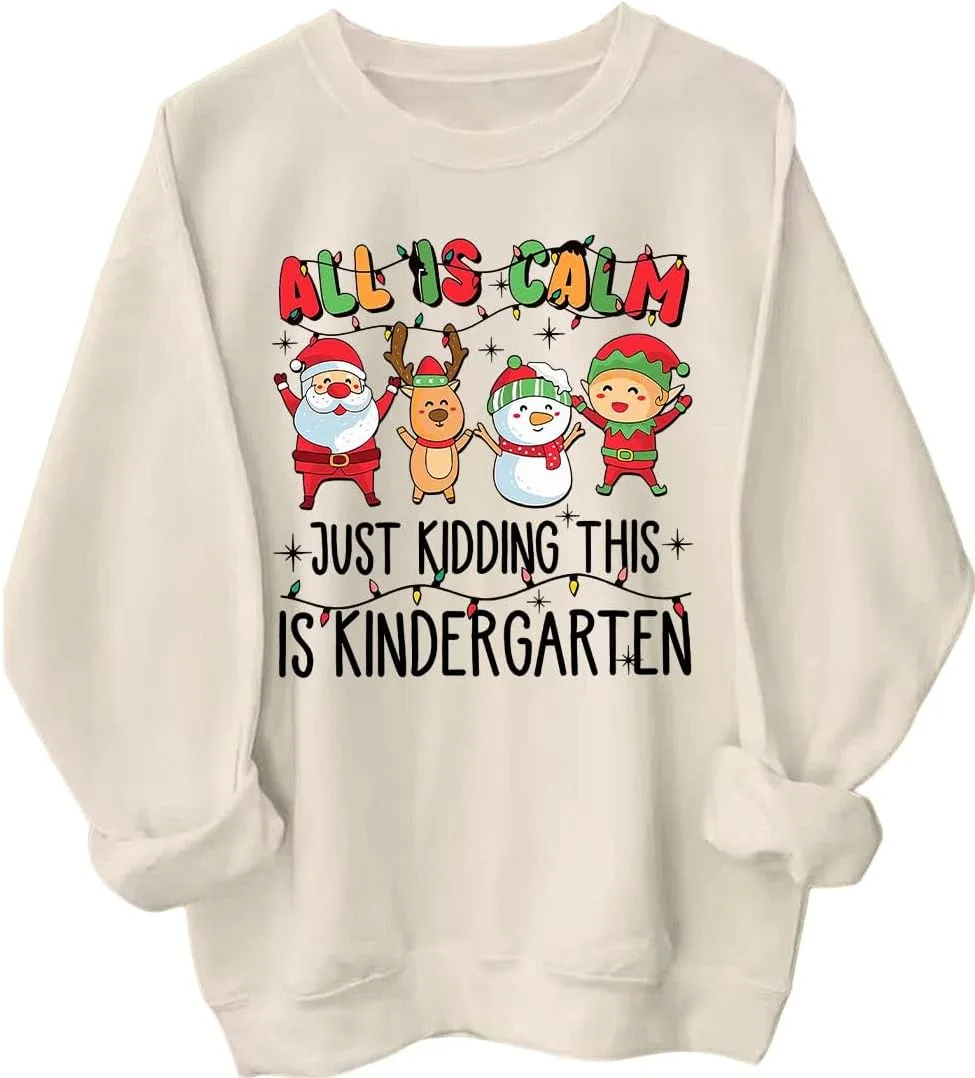 

Толстовка All is Calm Just Kidding This is Kindergarten Batclock