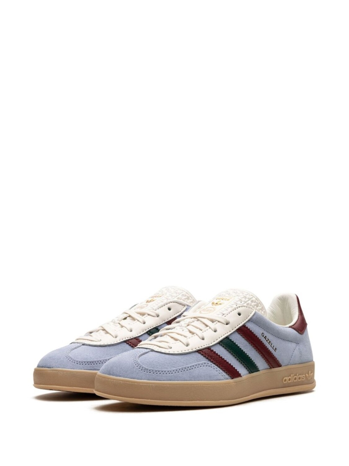 Кроссовки Gazelle Indoor Blue Dawn Collegiate Adidas, синий — фото 4