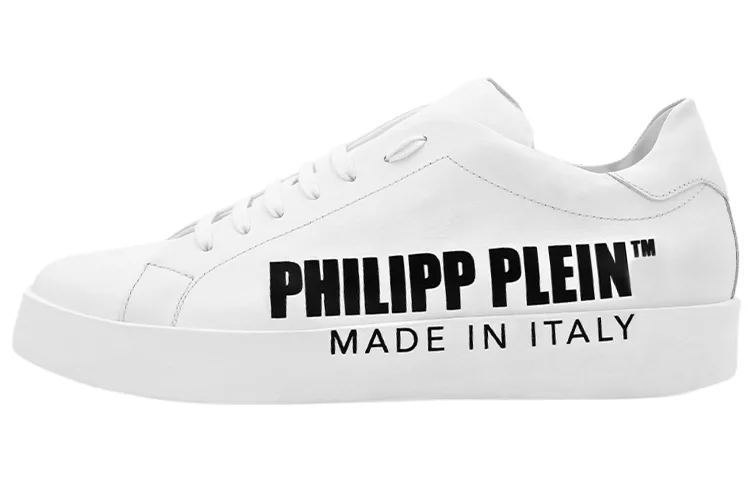 PHILIPP PLEIN Кожаные кроссовки