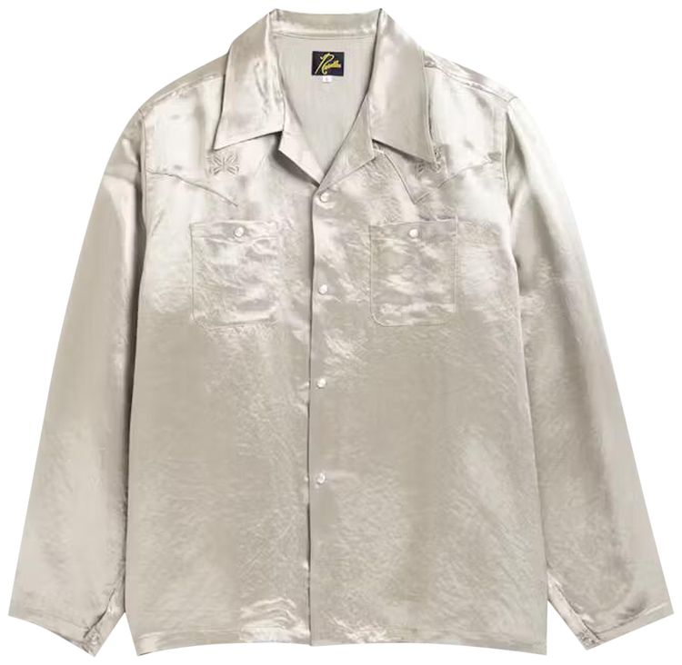 

Лонгслив Needles Long-Sleeve Cowboy One-Up Shirt 'Beige', загар
