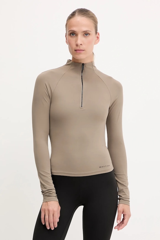 

Лонгслив Routine P.E Nation, бежевый