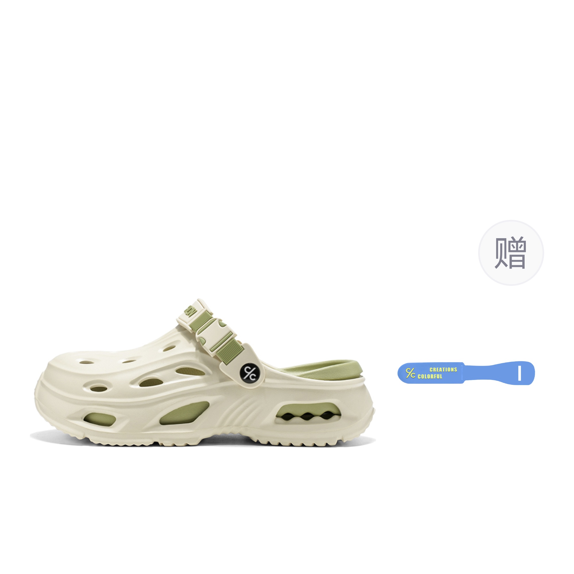 

Сабо мужские Colorful Creations, White Black[Giveaway]