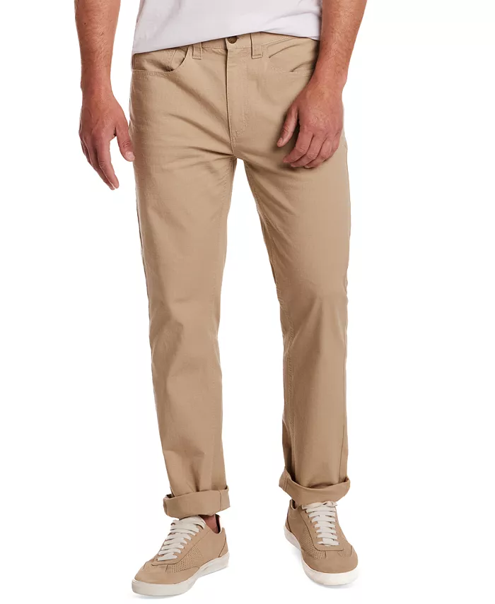 

Мужские брюки прямого кроя из эластичной ткани рипстоп Weatherproof Vintage, серый