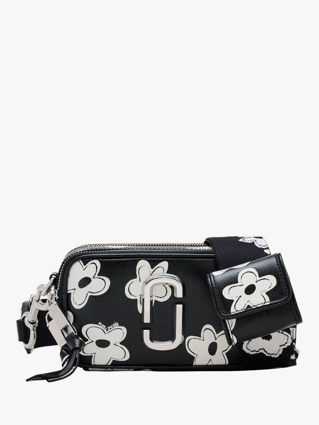 

Кожаная сумка Daisy The Snapshot через плечо Marc Jacobs, Blk/Wht