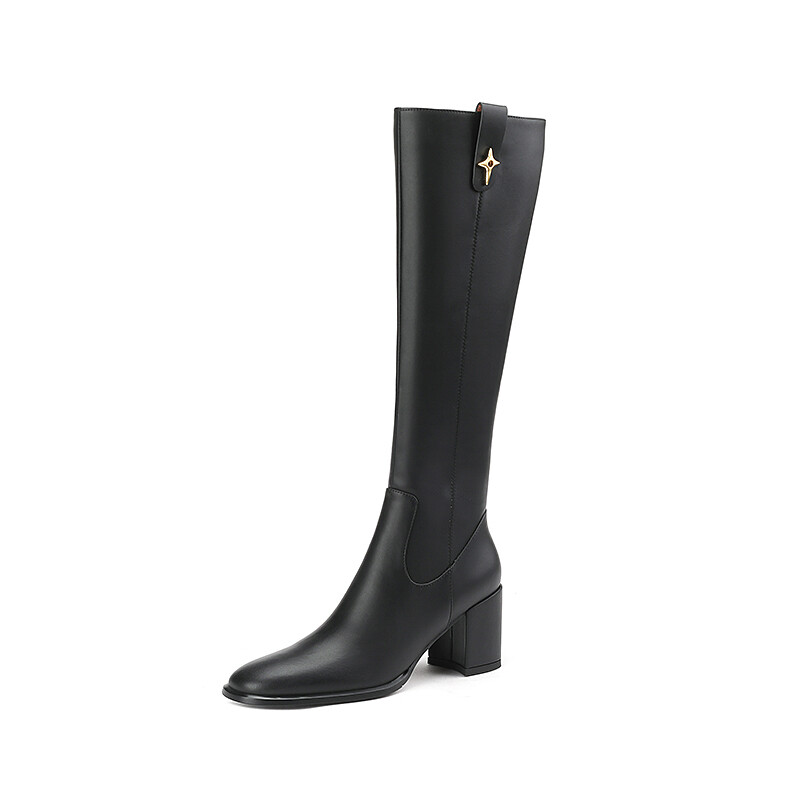 

Сапоги женские Tataya, цвет Black Fleece-Lined