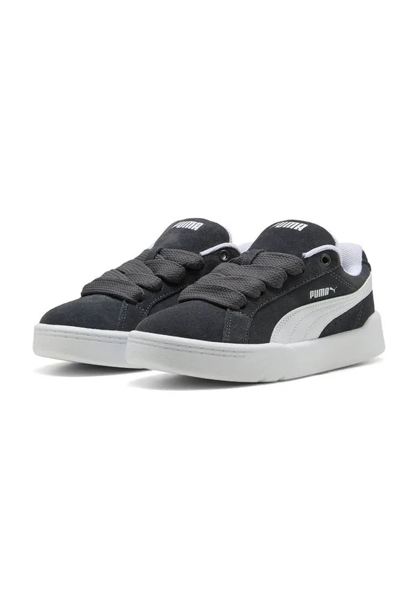 Парковый стиль жизни, удобные скейт-ботинки Puma, Light Grey — фото 2