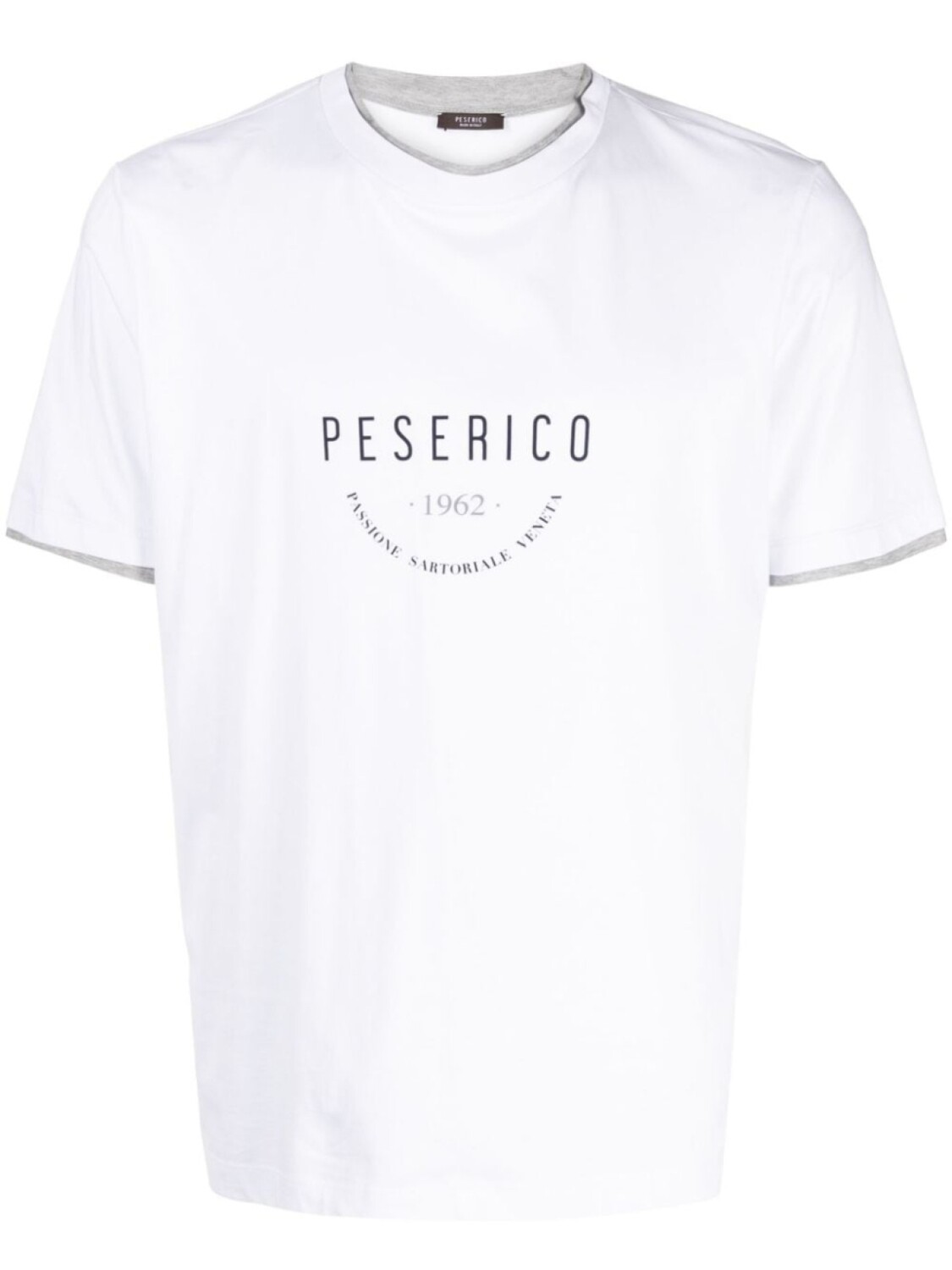 

Peserico футболка с логотипом, белый