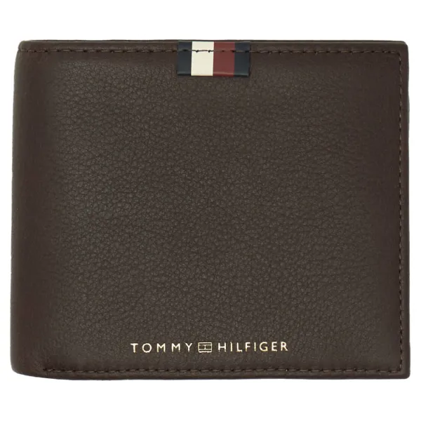 

Кожаный кошелек Tommy Hilfiger, коричневый