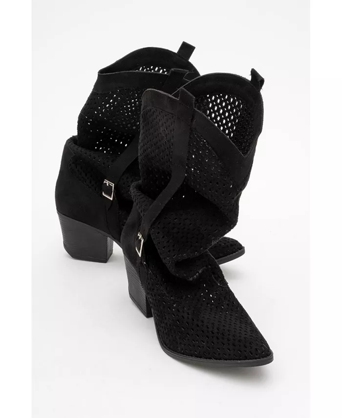 Ботинки Larry с эластичным блочным каблуком Prologue Shoes, черный
