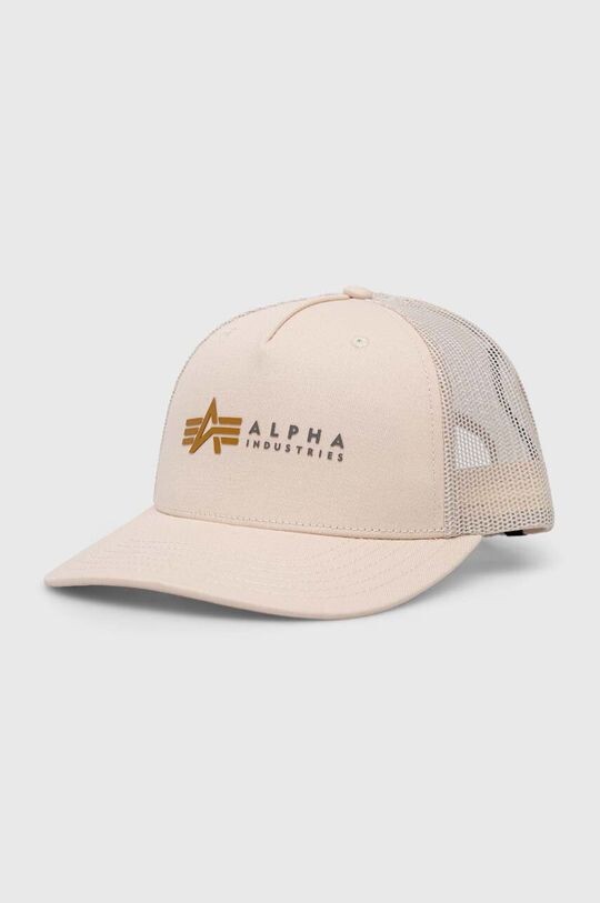 

Кепка Alpha Industries, бежевый