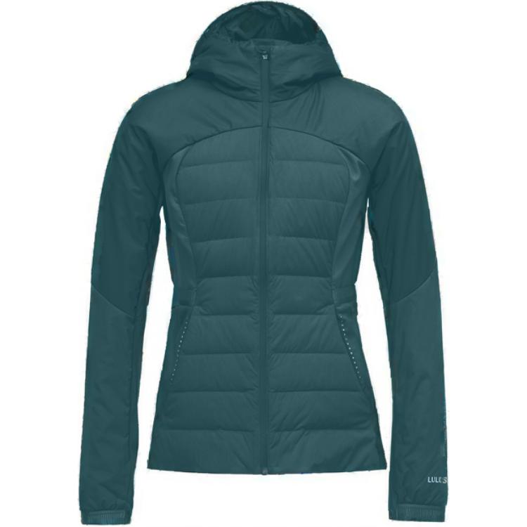 

Lululemon Куртка Down For It All для женщин, Storm Green/SMTL