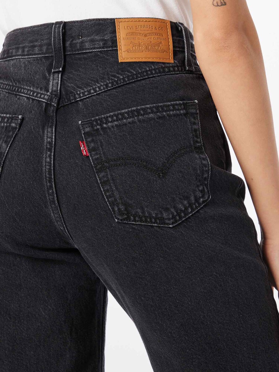 Зауженные джинсы LEVIS , Black denim — фото 3