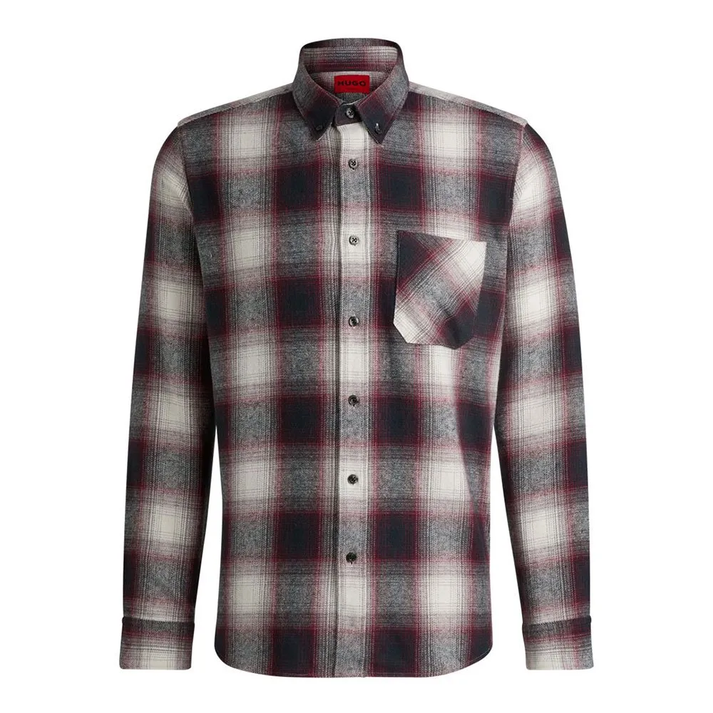 

Рубашка HUGO Ermann 10262686, черный