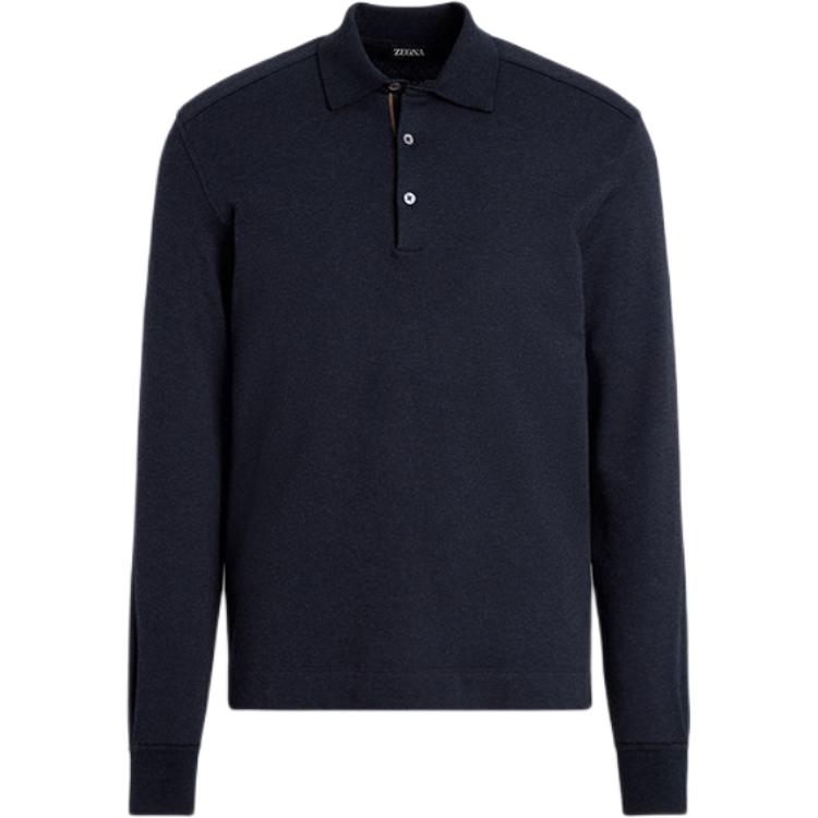 

Джерсей поло Zegna Ermenegildo Zegna, морской синий