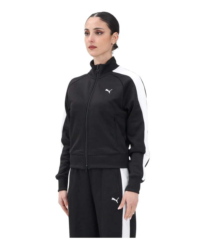 

Черный пуловер T7 на молнии Puma, черный
