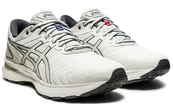 Кроссовки действующий чемпион x gel nimbus 22 Asics, серый — фото 3