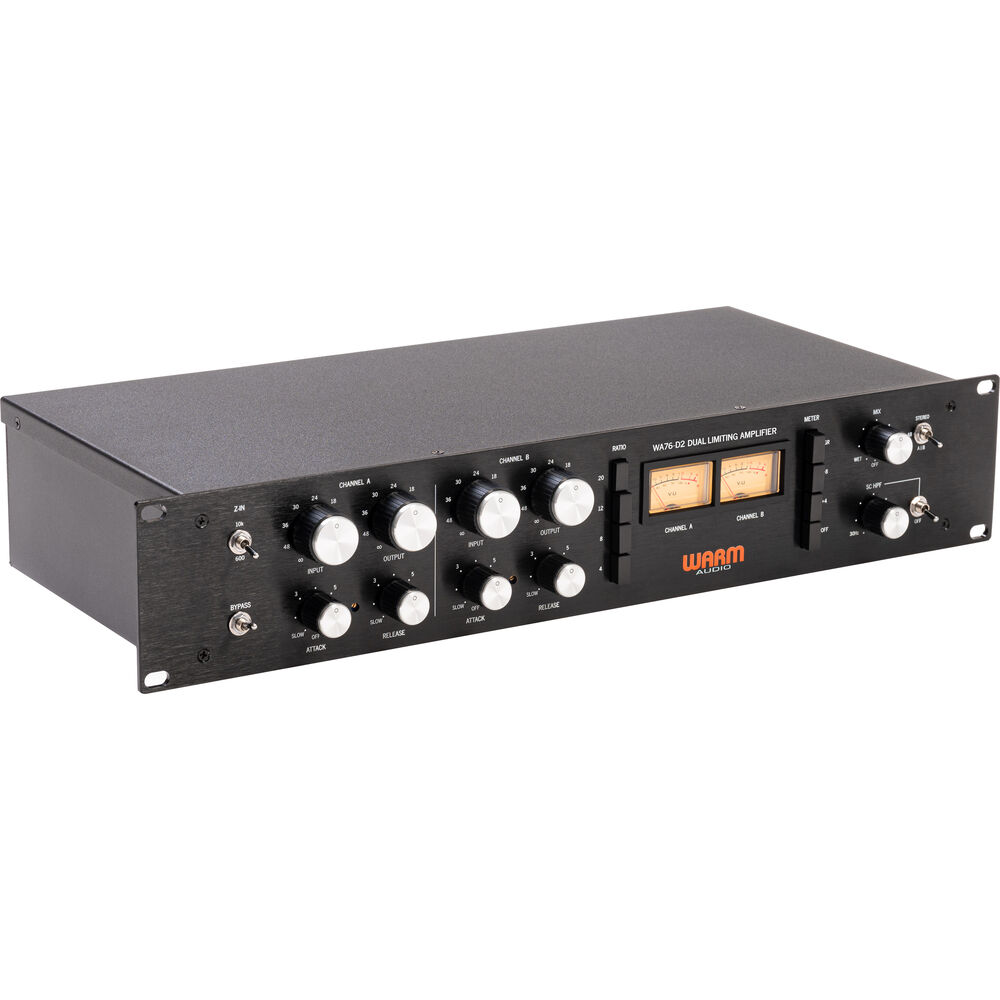 

Динамический процессор Warm Audio WA76-D2 Dual-Channel Discrete FET Compressor WA76-D2