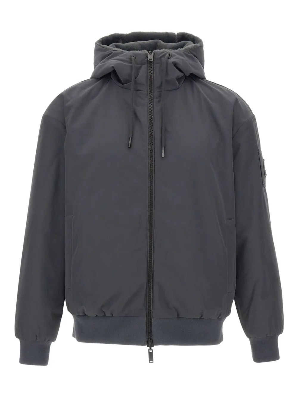 

Двусторонняя куртка с капюшоном Moose Knuckles, серый