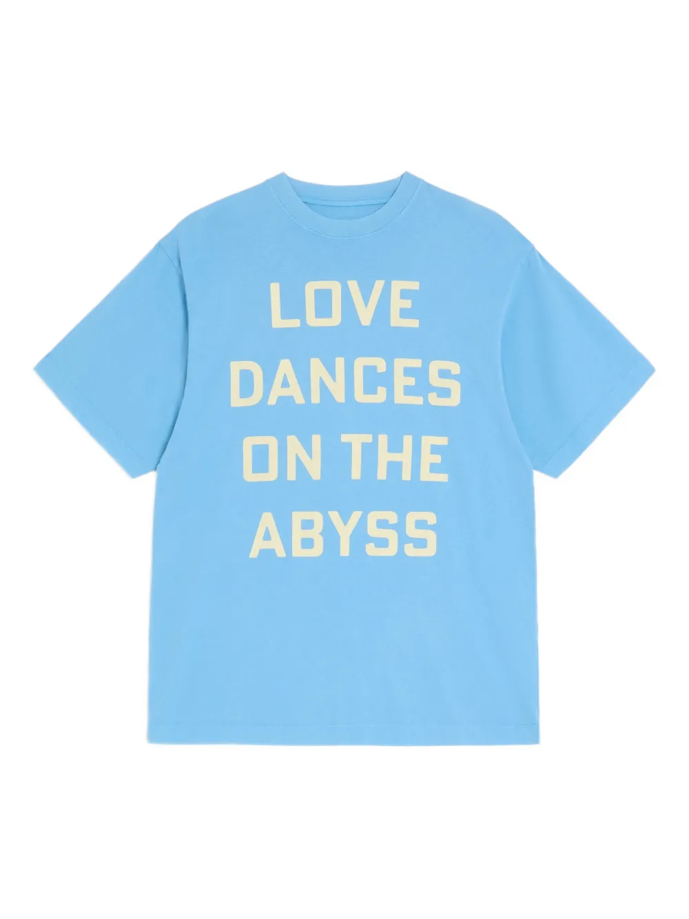 

Футболка свободного кроя с принтом Valentino Garavani, синий