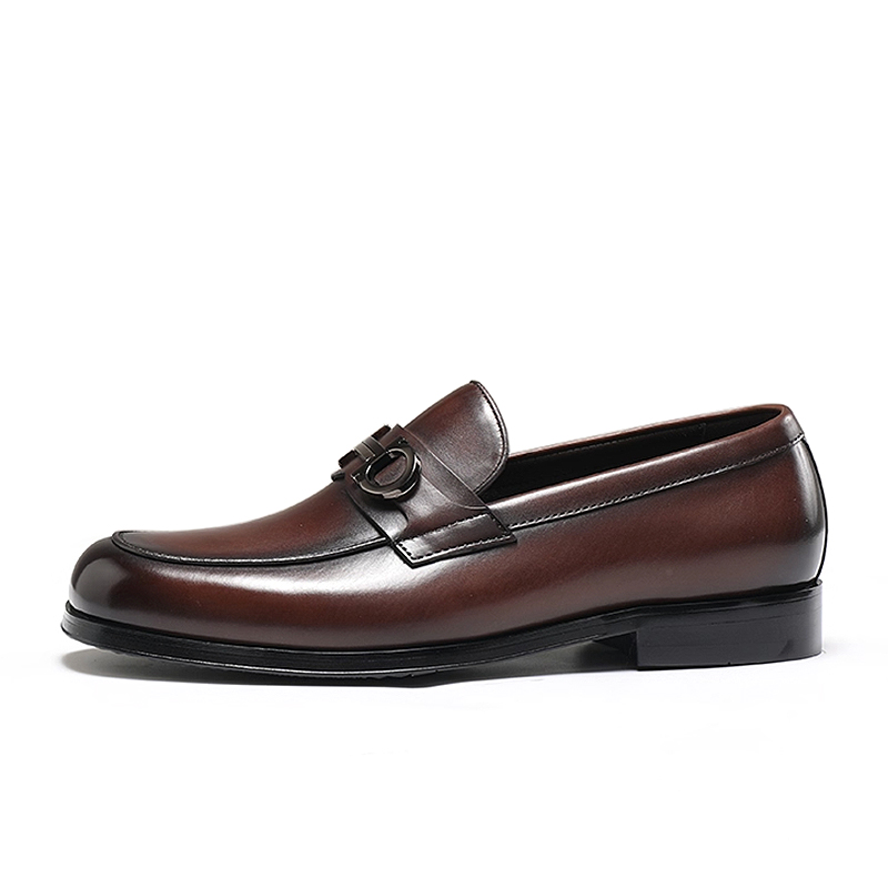

Bansley Мужские лоферы черно-коричневые, цвет Dark Brown