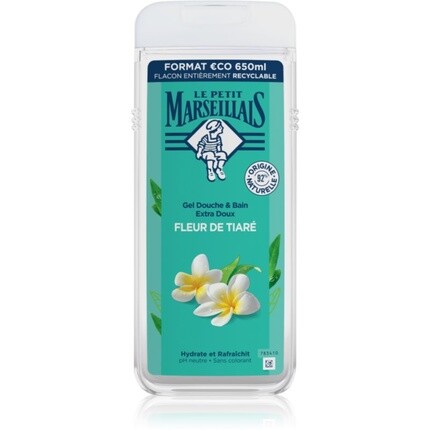 

Le Petit Marseillais Гель для душа Le Petit Marseillais Extra Gentle Tiaré Flower 650 мл