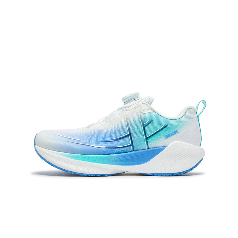 

XTEP Кроссовки для бега low top с технологией 360x cushioning, rebound, support, slip resistant, цвет classic white teal, размеры 35-40, детские
