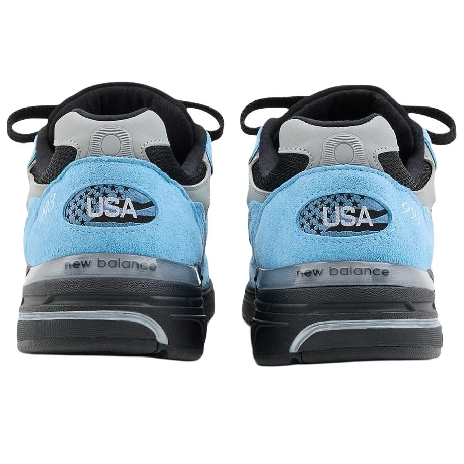 Кроссовки для бега Сделано в США 'Community Blue' New Balance, синий/черный — фото 4