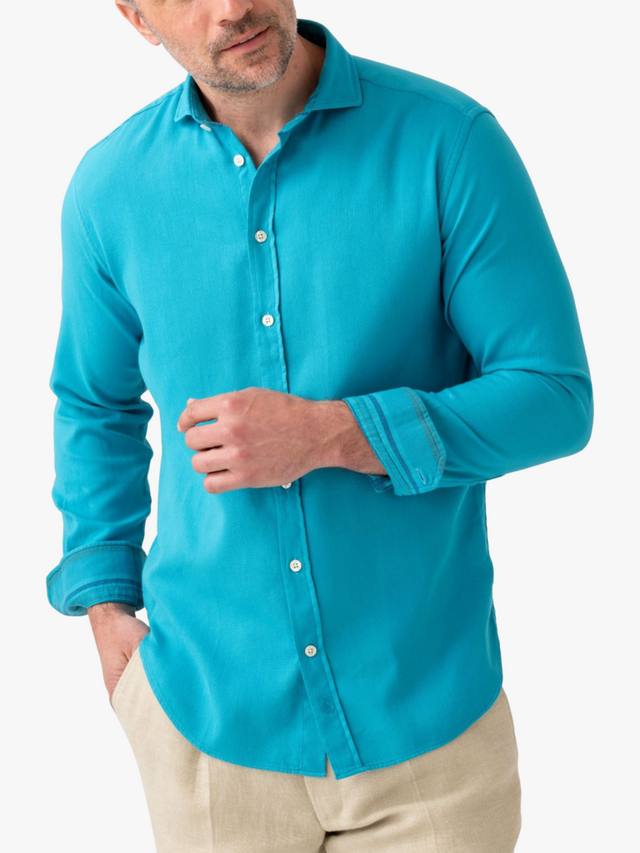 

Хлопковая рубашка Kikoy KOY, Sky Blue