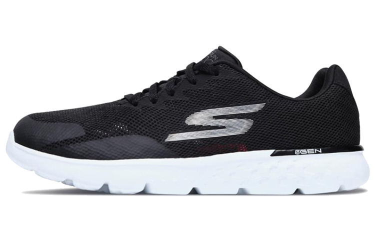 

Кроссовки для бега Go Run 400 женские с низким верхом, черные/белые Skechers