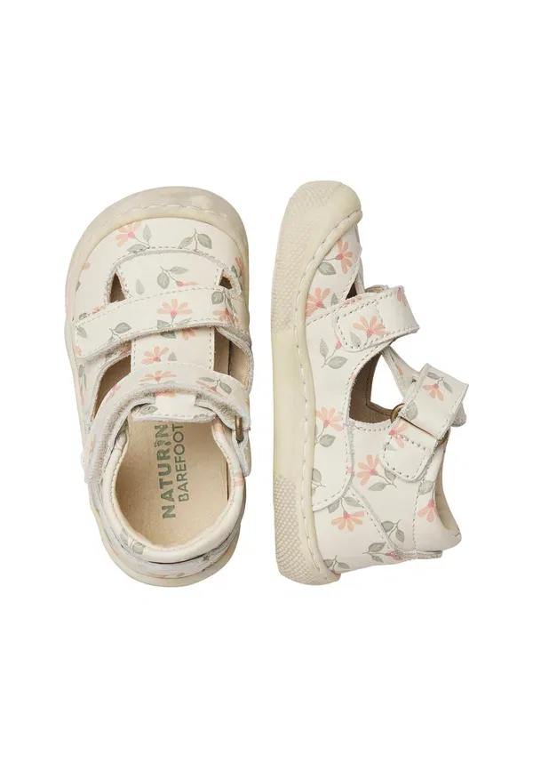 Босоножки для ходьбы Barefoot irtys Naturino, бело-розовый — фото 3