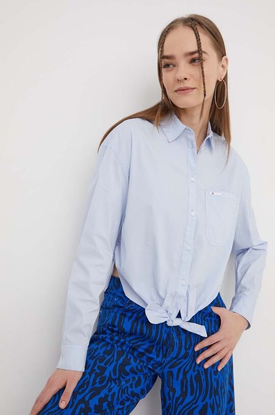 

Рубашка Tommy Jeans, синий