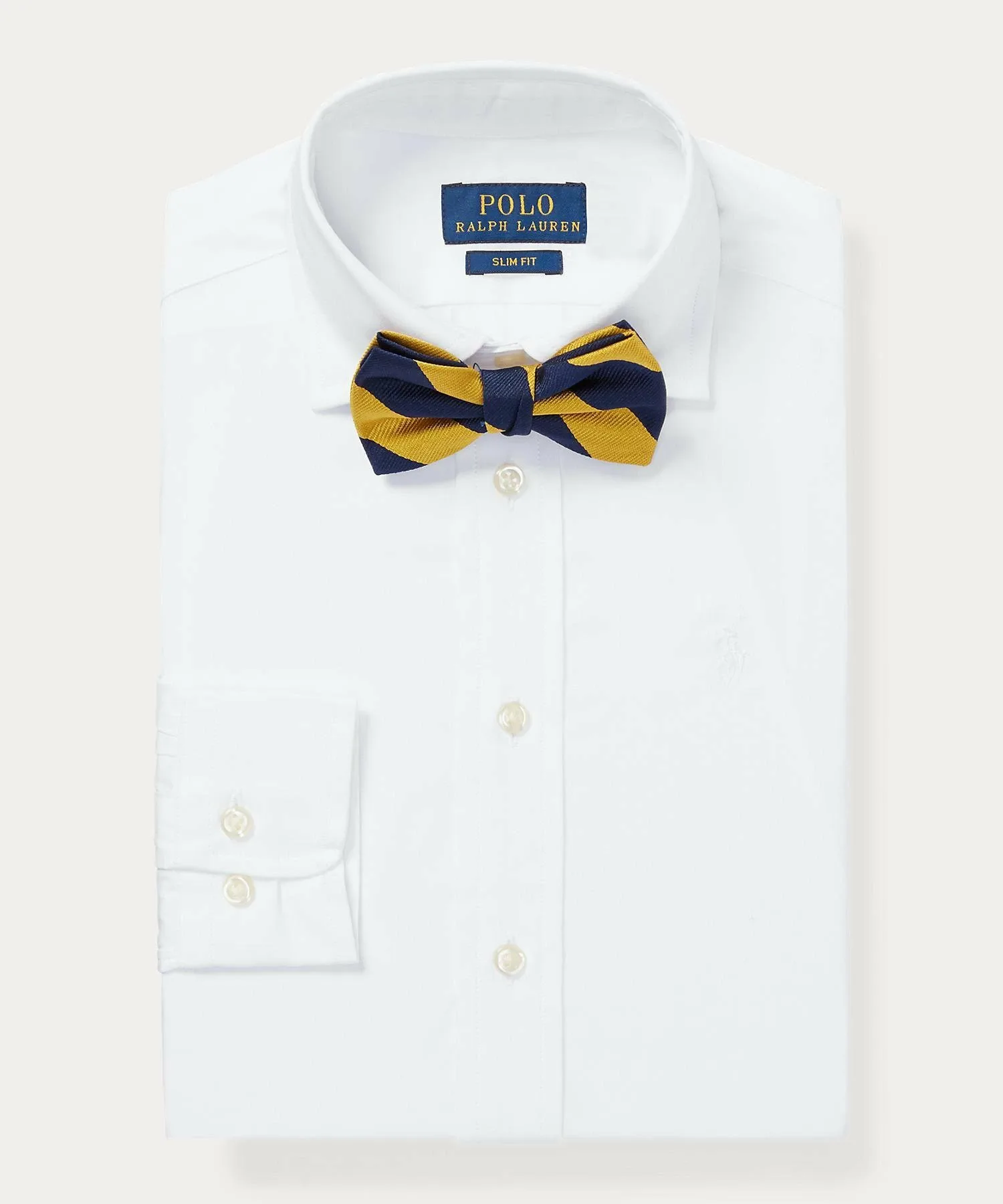 Рубашка Regent приталенного кроя (для мальчиков, 2-7 лет) Polo Ralph Lauren, 100 White — фото 2