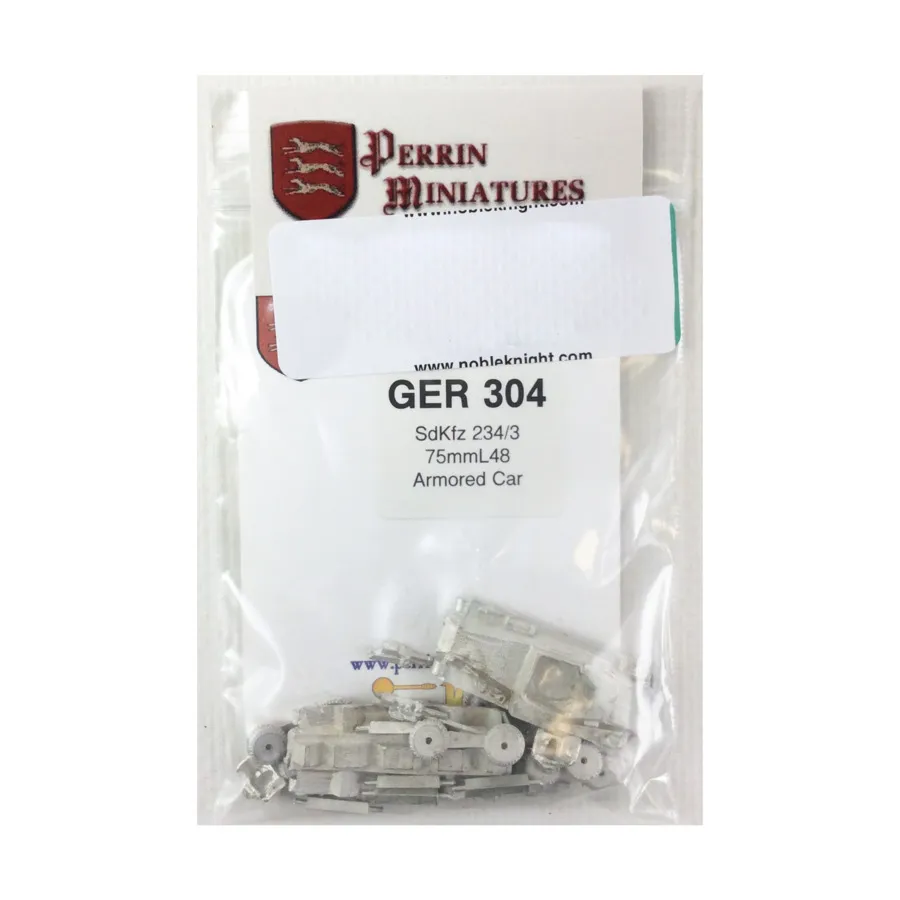 

Бронеавтомобиль Sdkfz 234/4 75mmL48, WWII Miniatures - German (10mm) (Perrin Miniatures)