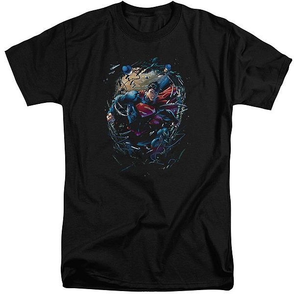 

Футболка с длинным рукавом Superman breaking space adult tall Licensed Character