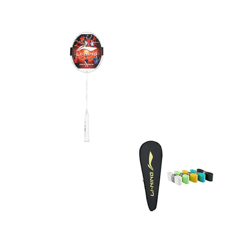 

LINING Thunder Series Thunder 10 ракетка для бадминтона full carbon, наступательная, жесткая головка, начальный уровень, 675 мм, унисекс, pearl white