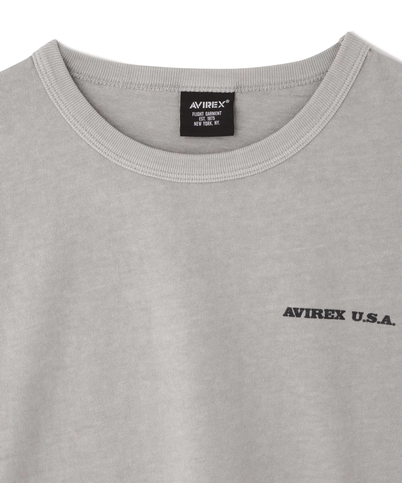Детская футболка AVIREX с принтом FADE WASH PRINT — фото 3