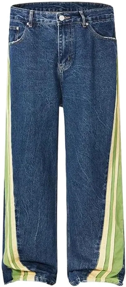 Джинсы свободные, Men's Spring Summer, 3787 Blue