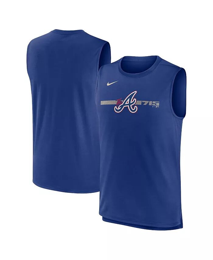 

Мужская майка Royal Atlanta Braves 2023 City Connect Muscle Nike