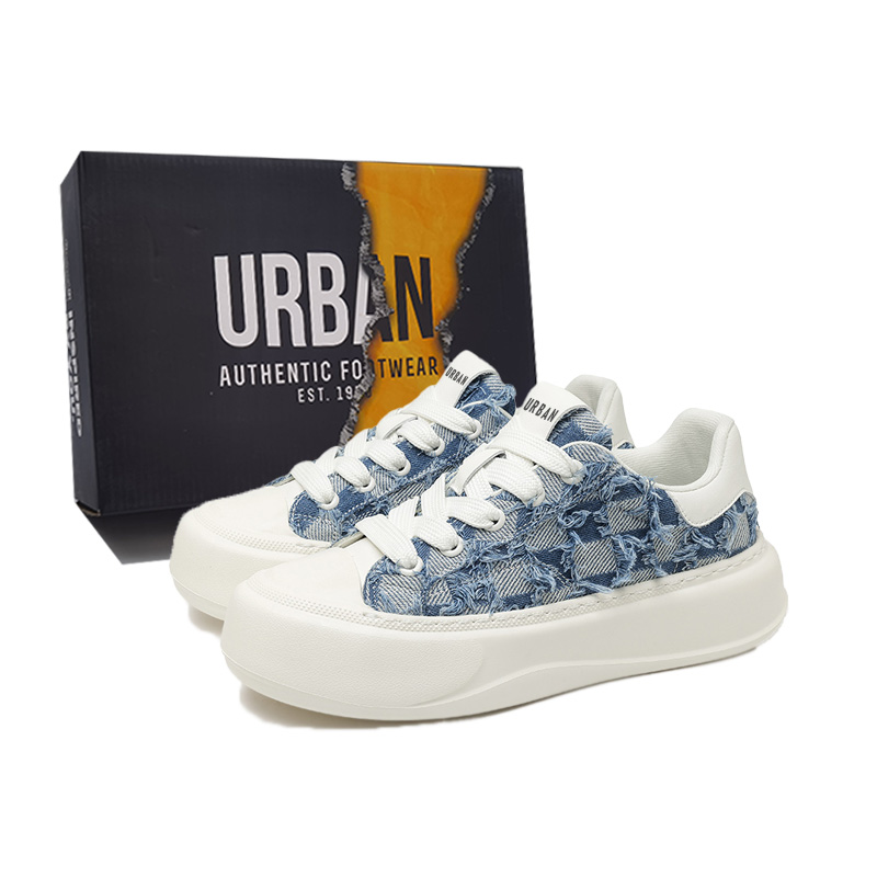

URBAN AUTHENTIC Нескользящие износостойкие низкие парусиновые туфли для мужчин