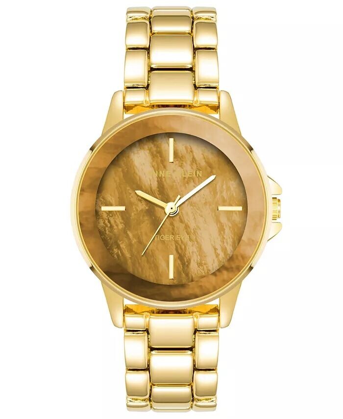 

Женские кварцевые часы-браслет из золотистого сплава, 30 мм Anne Klein