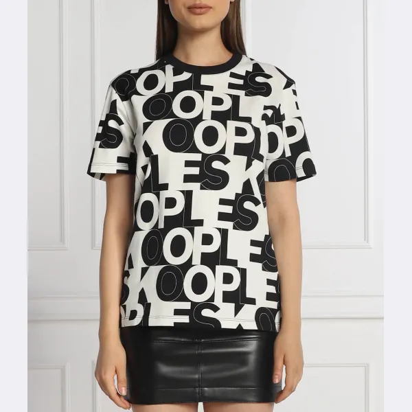 

Футболка стандартного кроя The Kooples, черный