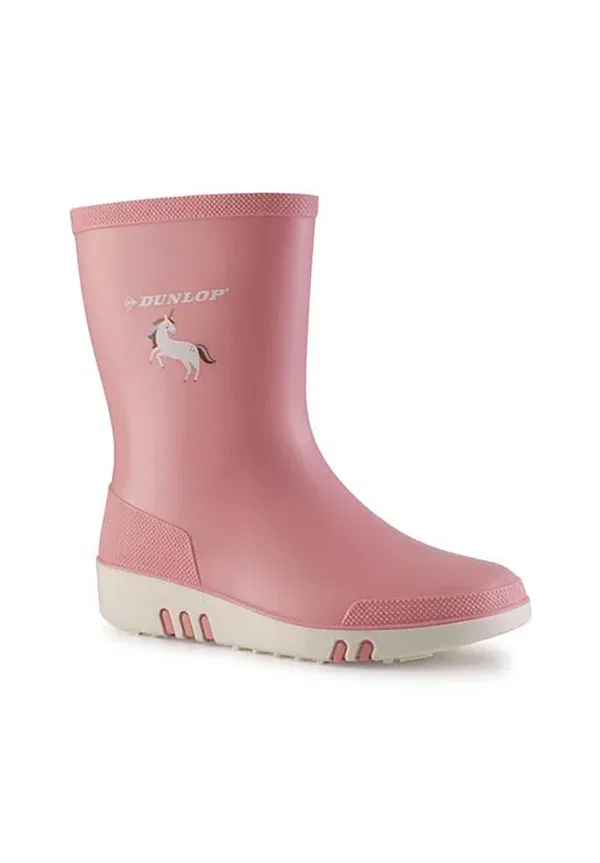 Сапоги резиновые Dunlop Mini wellies, розовый — фото 2