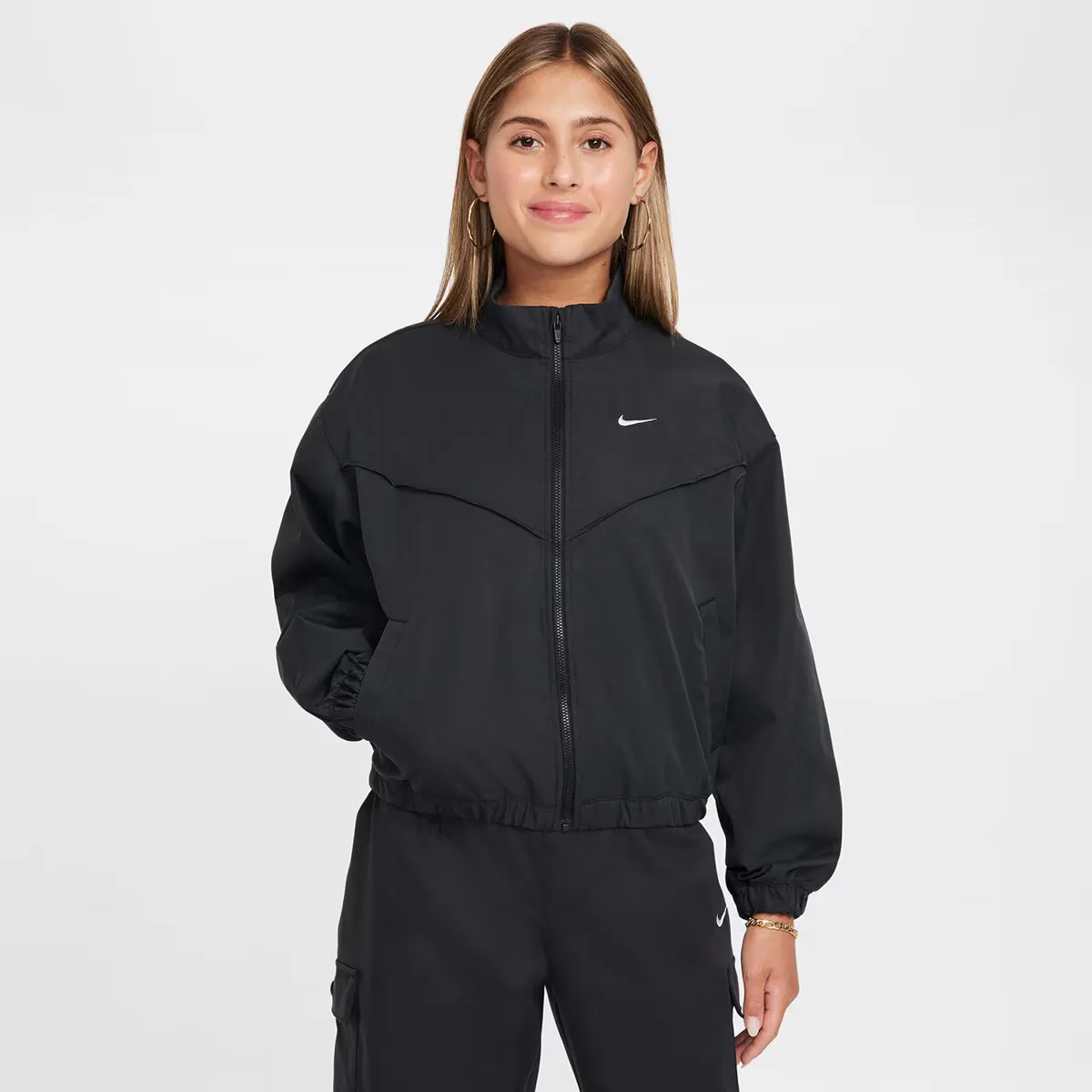 

Спортивная одежда для девочек Nike Куртка, чёрный