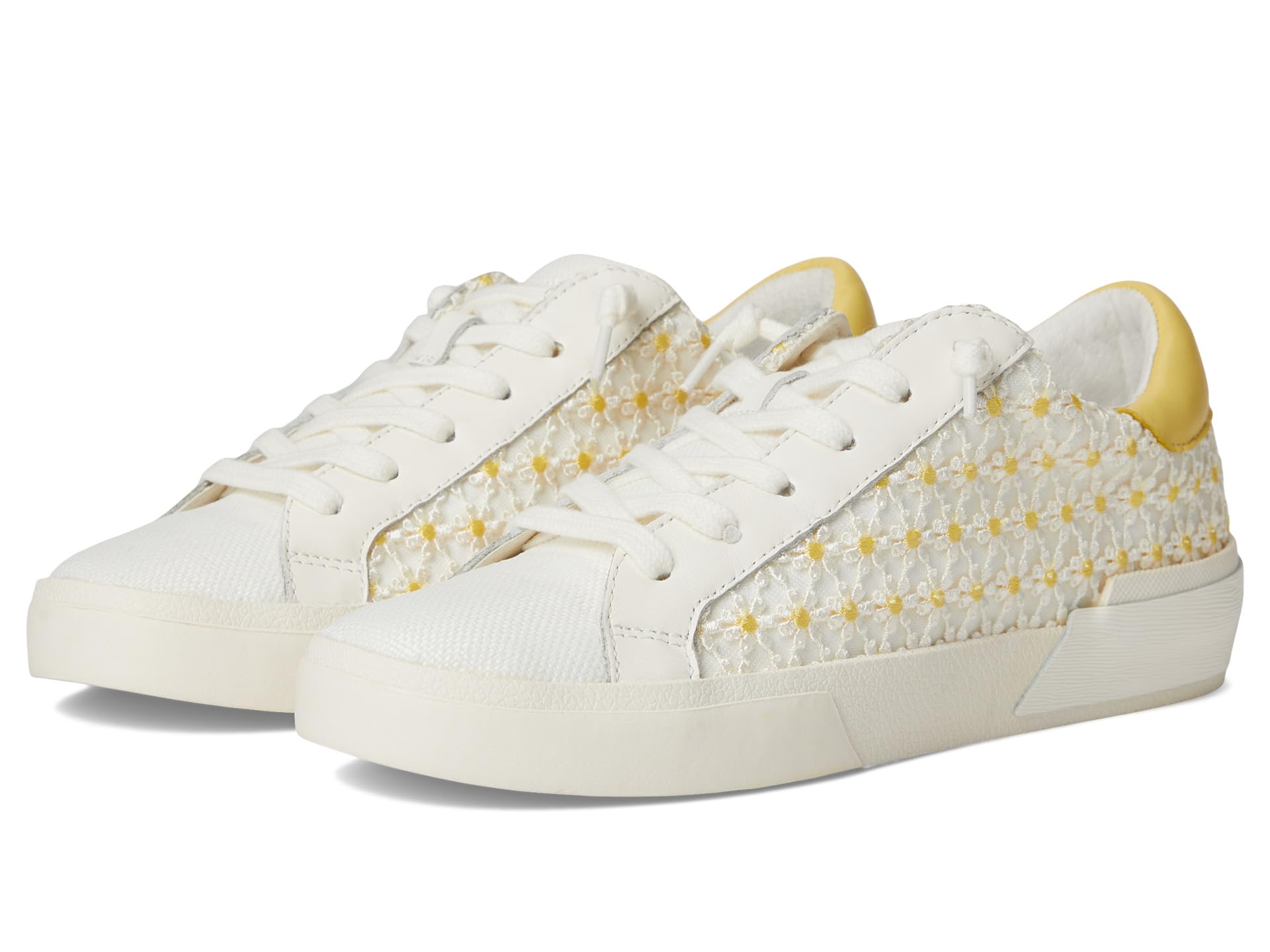 Кроссовки Dolce Vita Zina Floral, цвет White/Yellow Floral Mesh