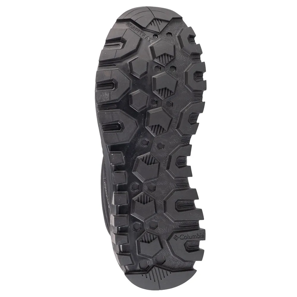 Женские зимние ботинки Columbia Snowtrot стеганые из нейлона, черный — фото 2