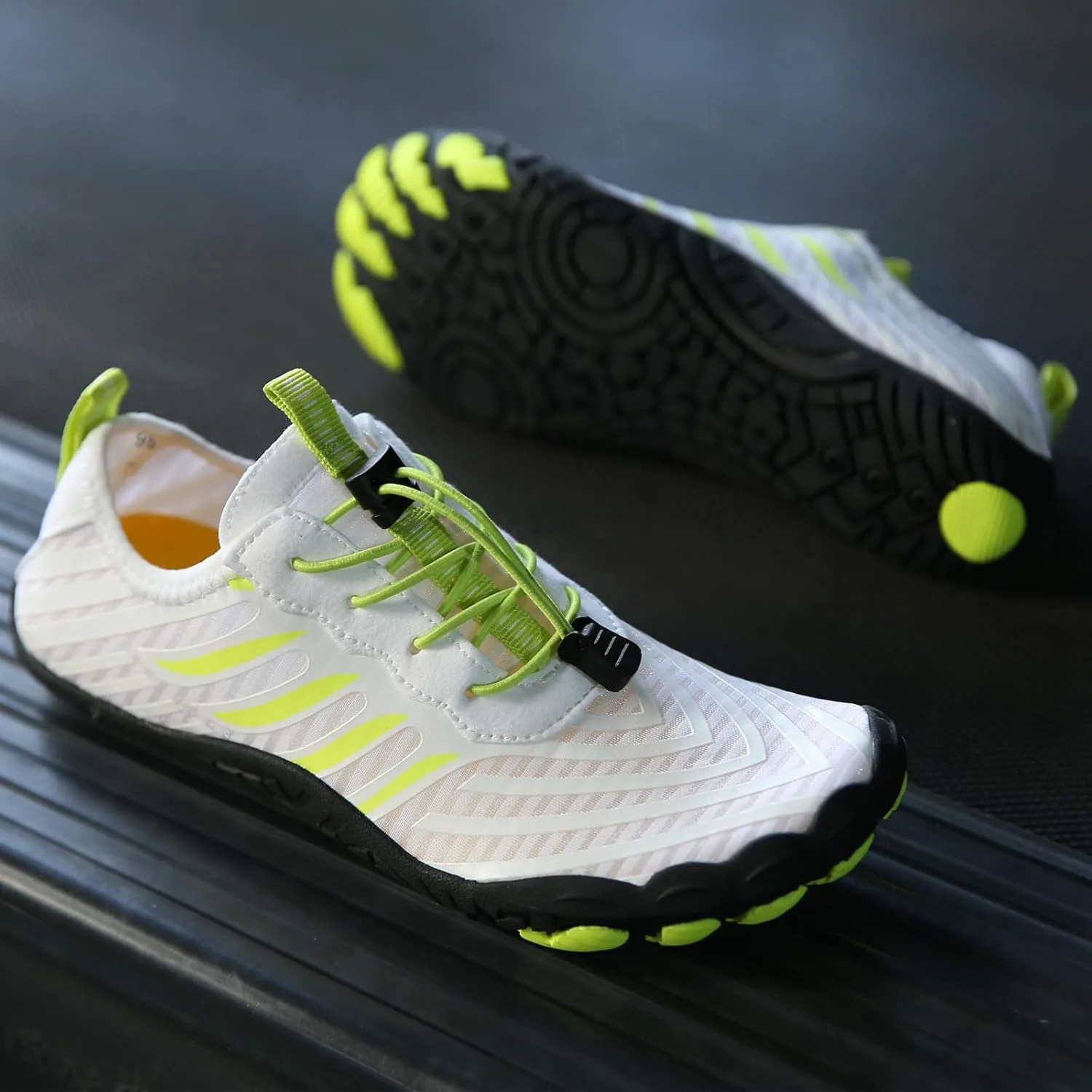Ботинки для походов босиком для женщин и мужчин, унисекс водонепроницаемые ботинки, дышащие, противоскользящие походные туфли для занятий спортом, с широкой носочной частью, для походов, прогулок, бега, йоги и водных видов спорта XIANFENGNIAO, б... — фото 3
